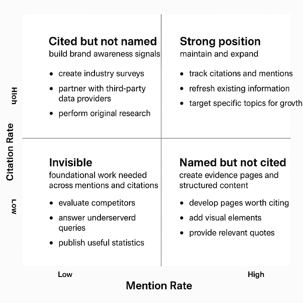 2x2 matrix diagnostic chart