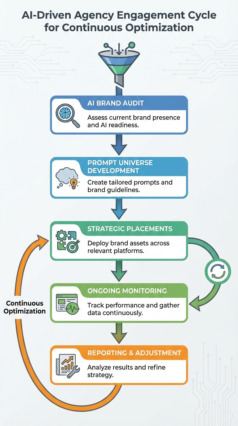 agency engagement five stage funnel