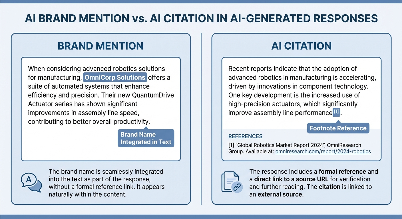 ai brand mention citation comparison