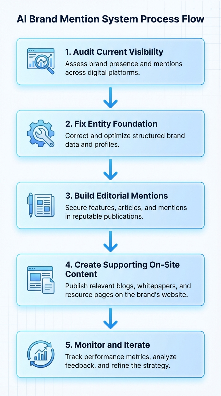 ai brand mention process