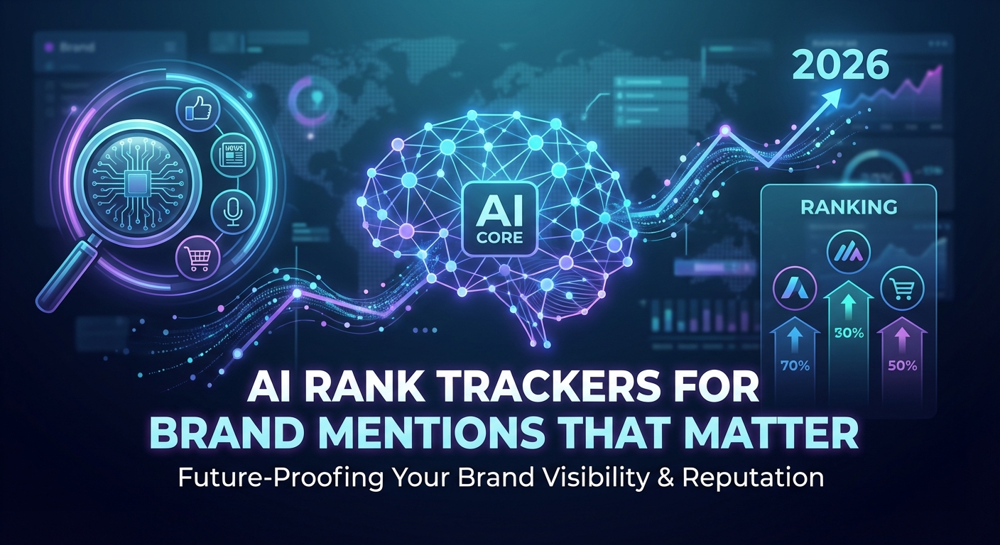 AI Rank Trackers for Brand Mentions That Matter in 2026