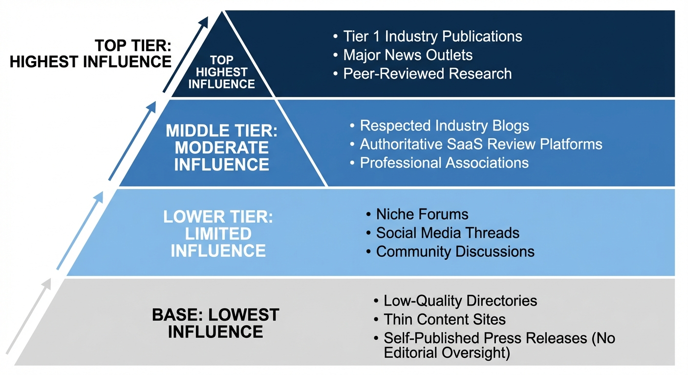 brand mention influence pyramid