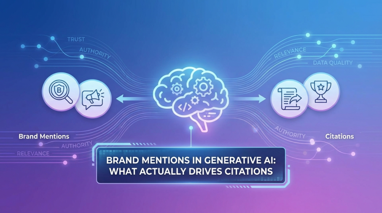 Brand Mentions in Generative AI: What Actually Drives Citations