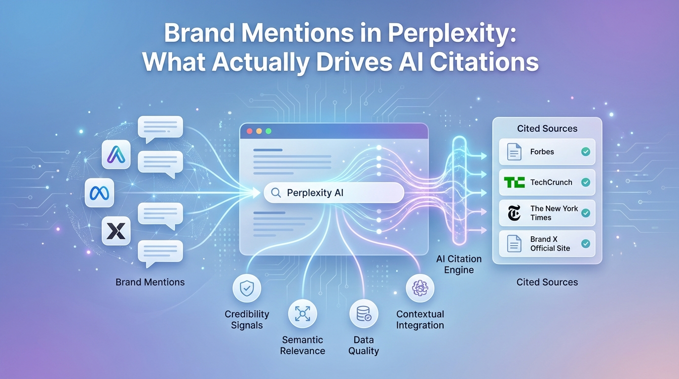 Brand Mentions in Perplexity: What Actually Drives AI Citations