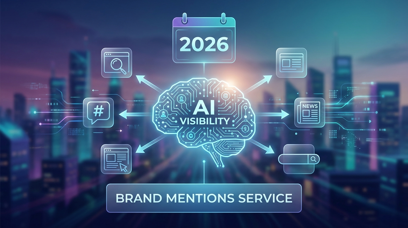 Brand Mentions Service That Builds AI Visibility in 2026