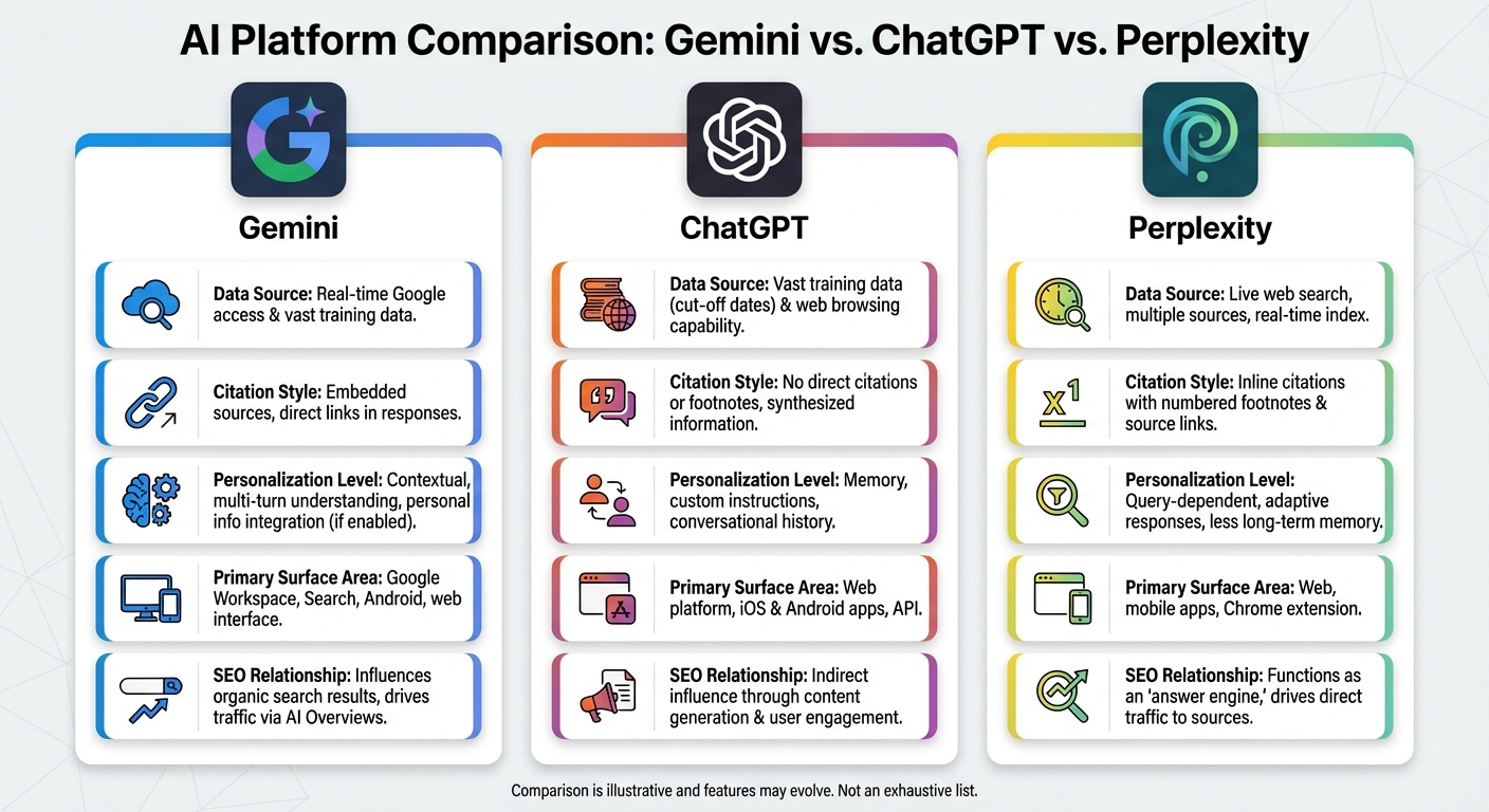 gemini chatgpt perplexity comparison infographic