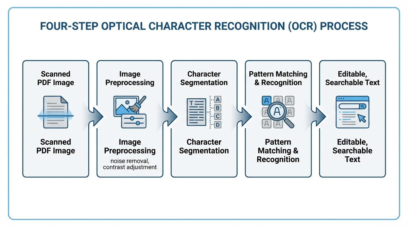 ocr process flowchart steps