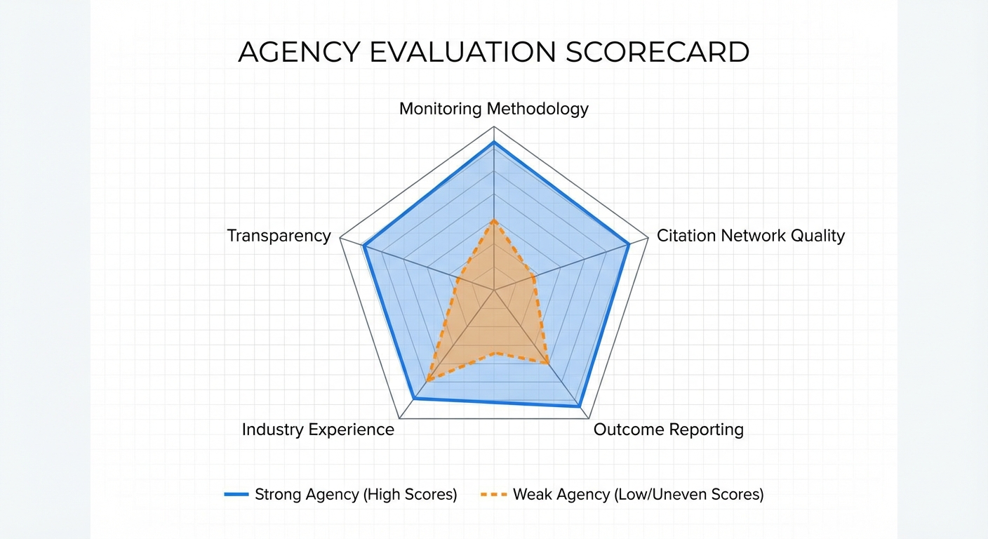 scorecard radar chart comparison