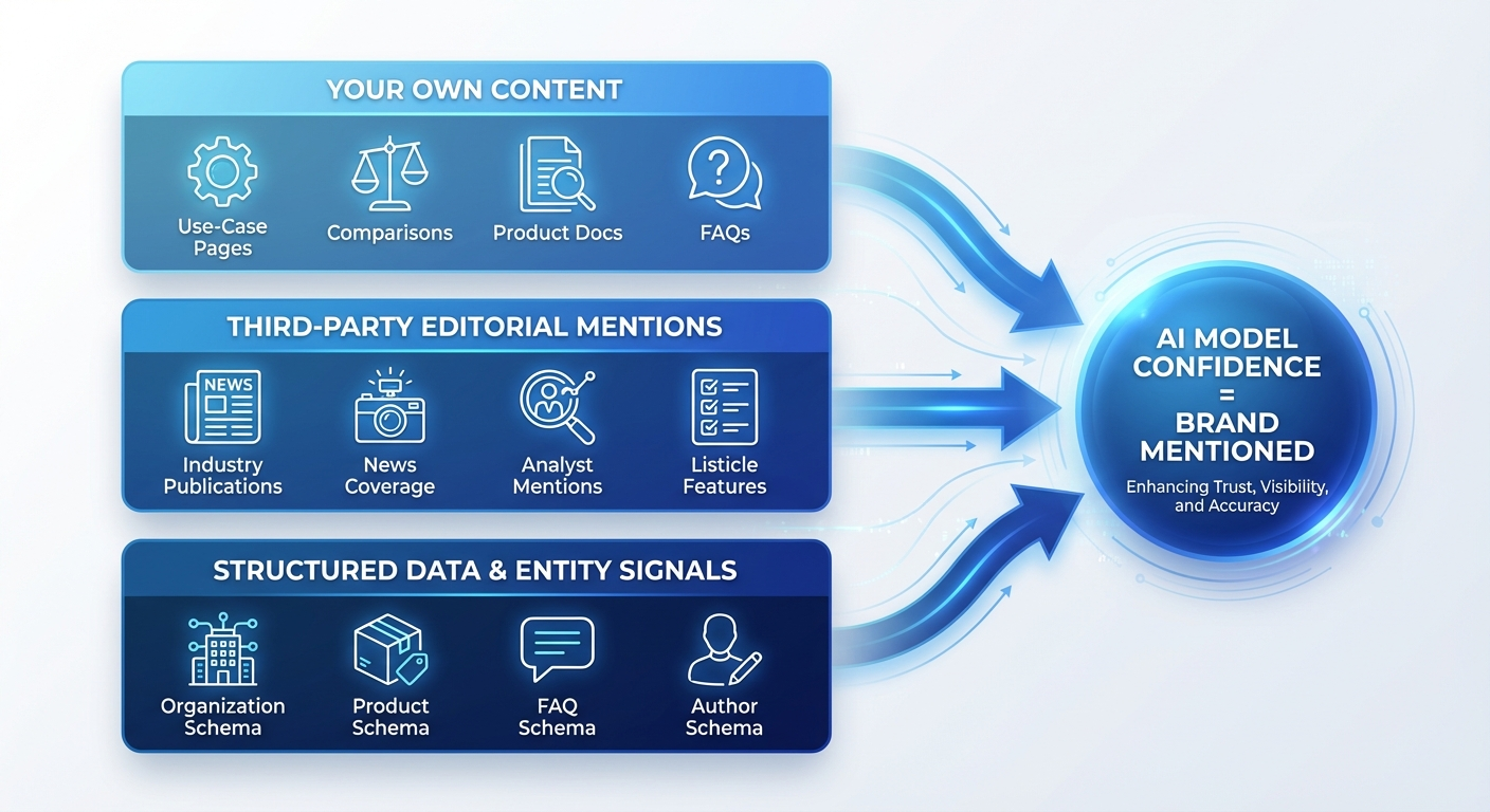 three layer seo strategy diagram