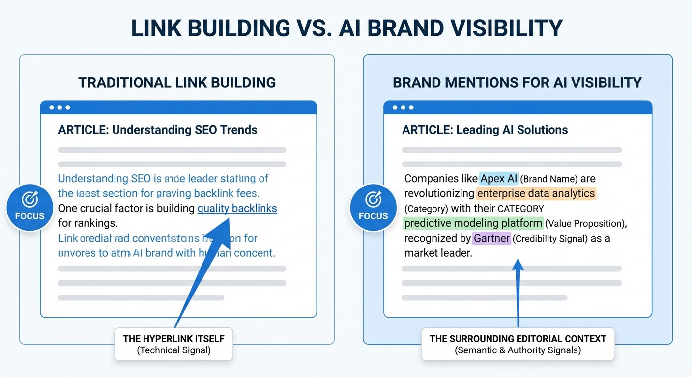traditional link building vs brand mentions