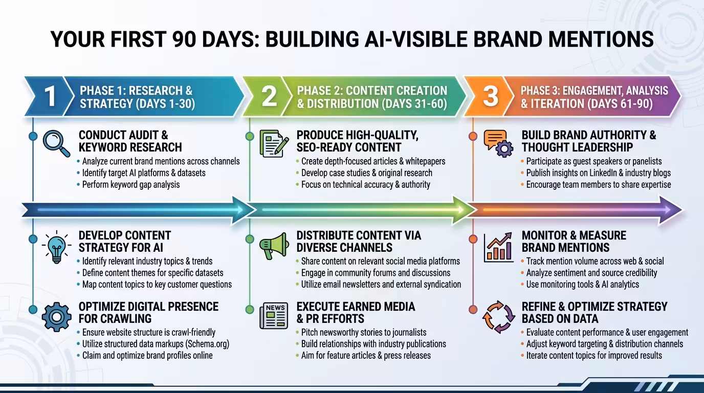 ai brand mention timeline