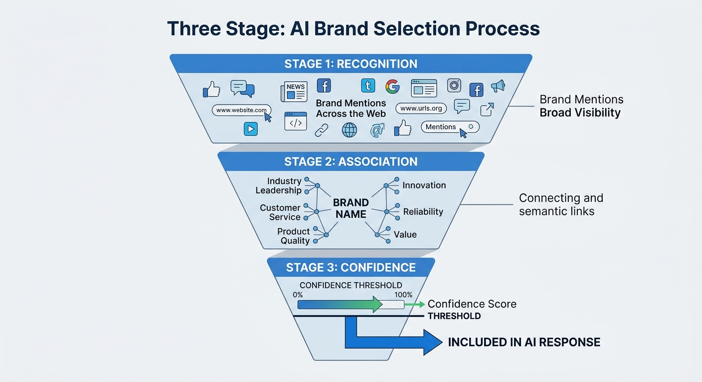 ai brand selection funnel