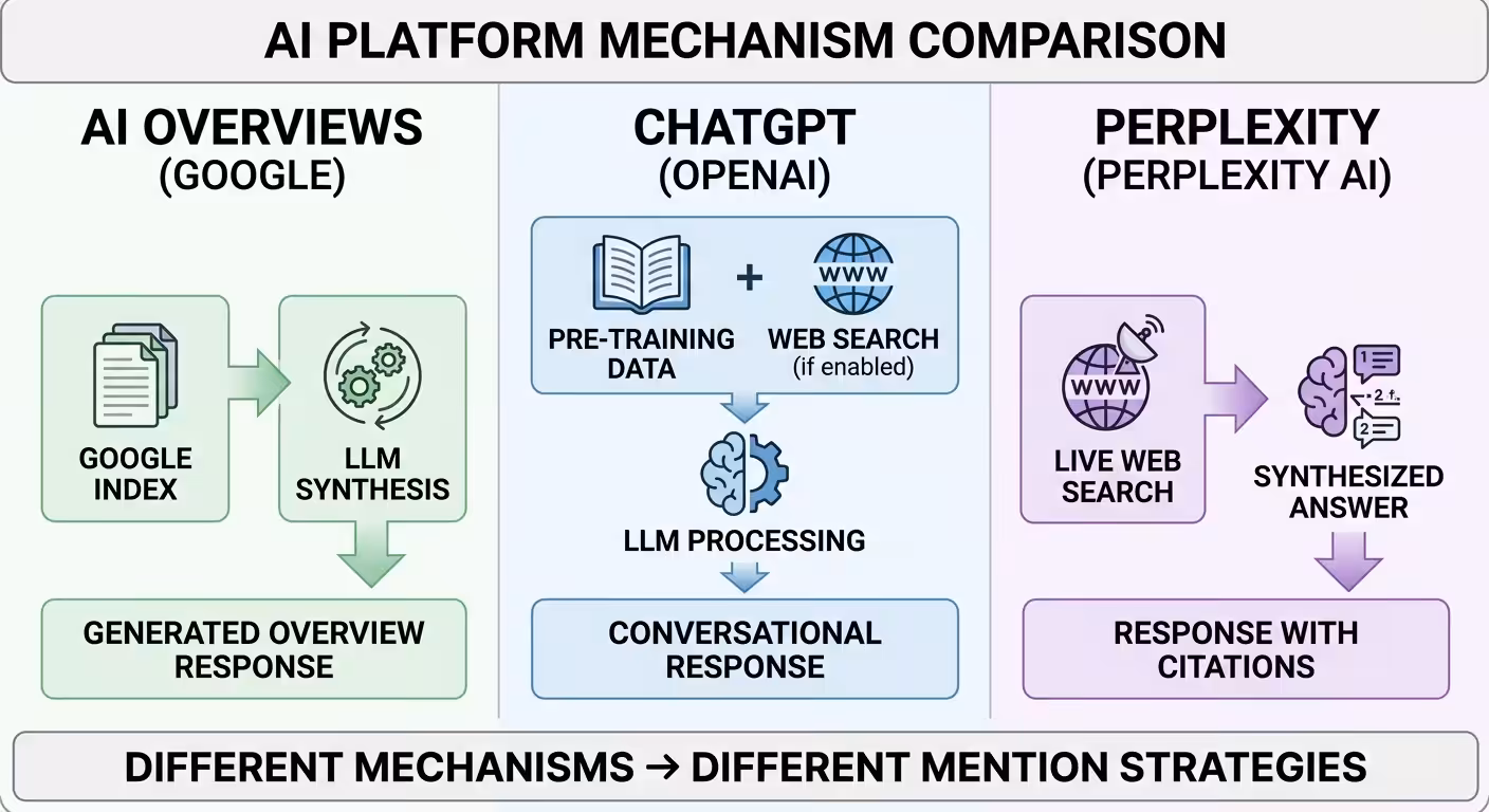 ai platform comparison diagram