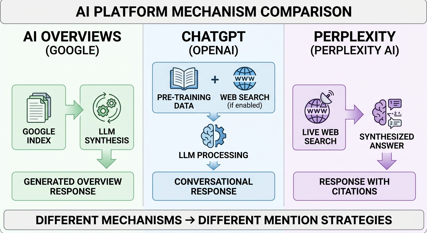 ai platform comparison diagram