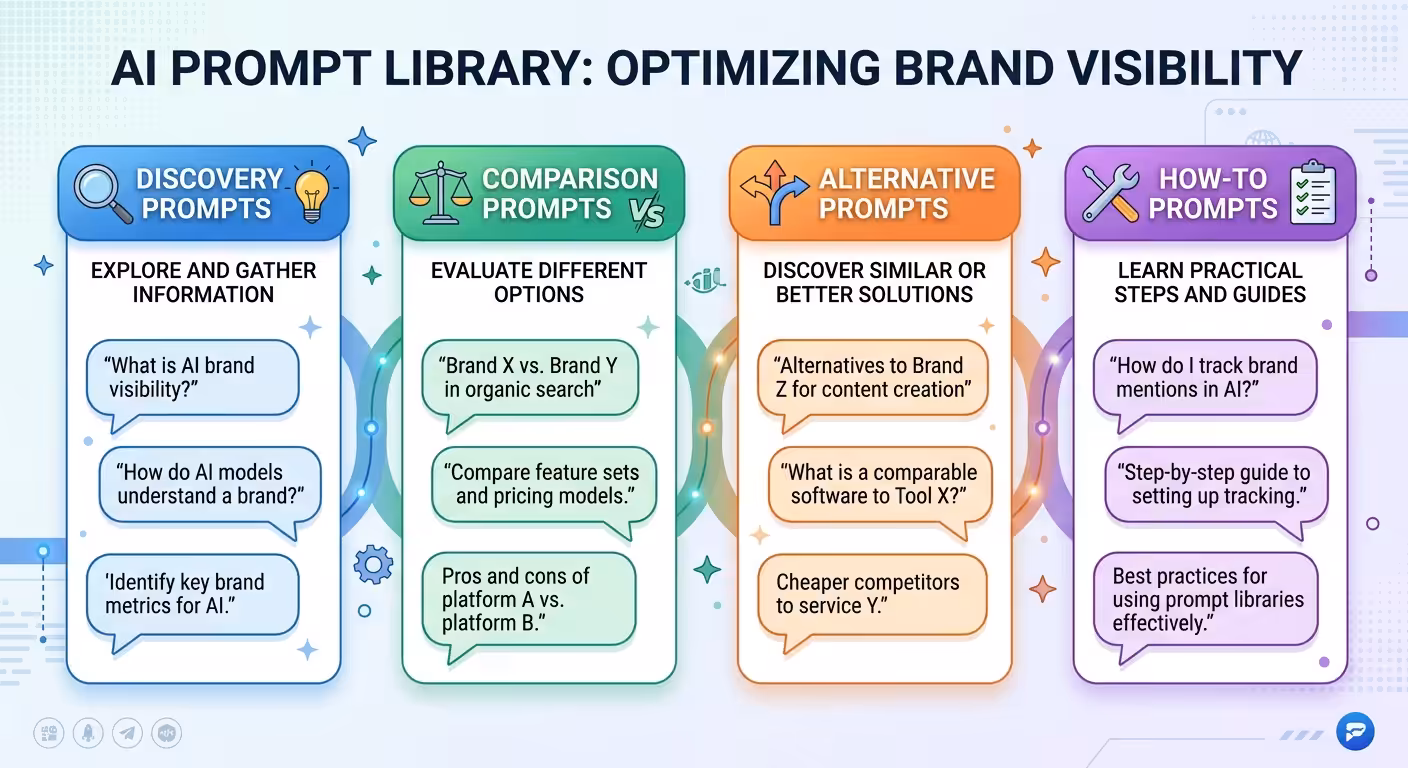 ai prompt library infographic