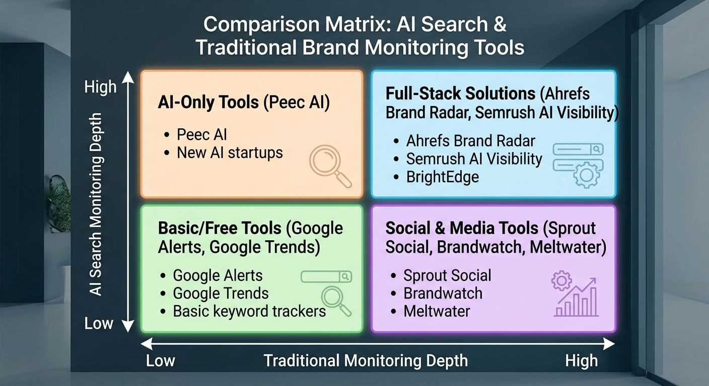 ai search monitoring matrix