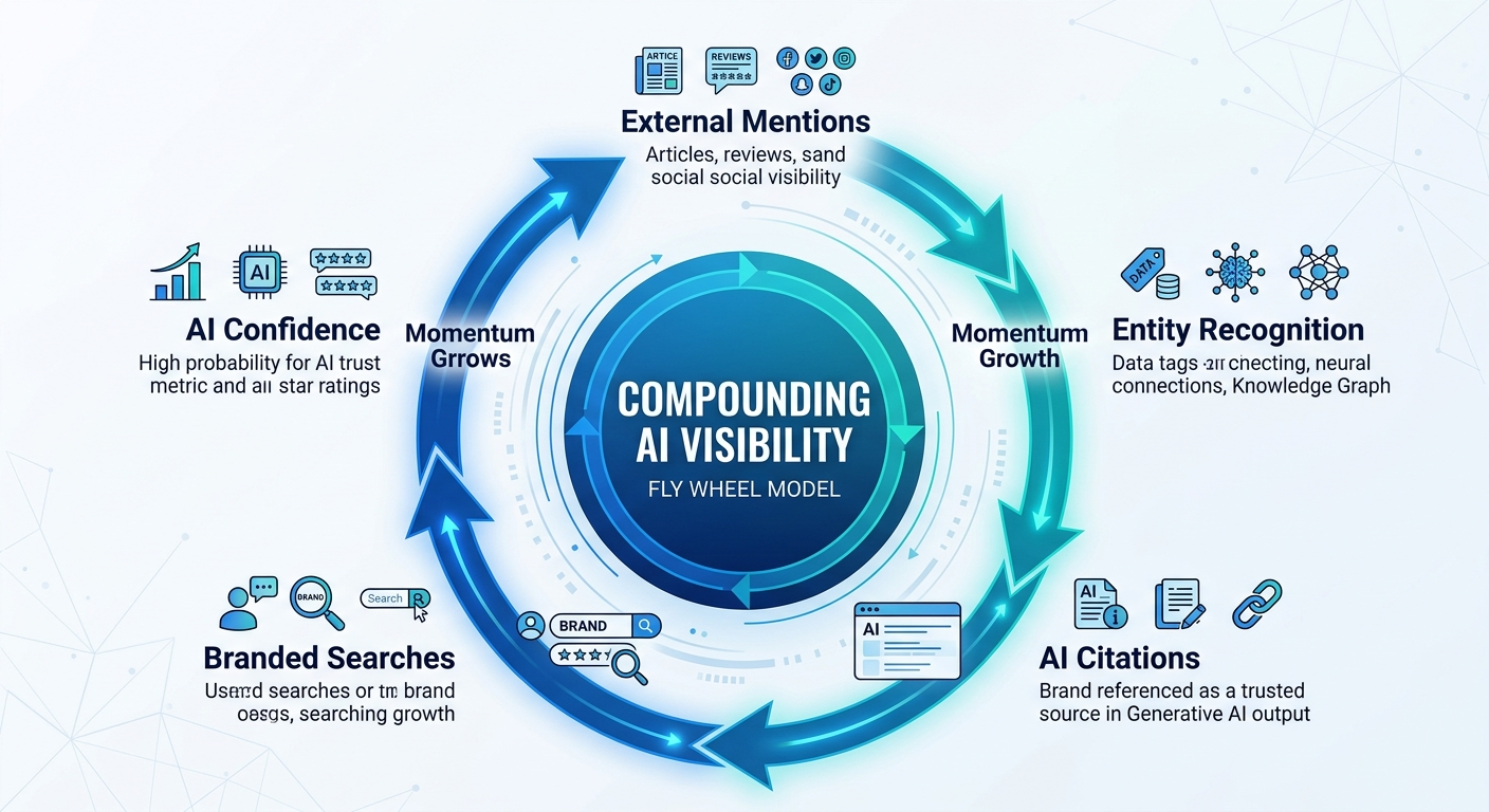 ai visibility flywheel