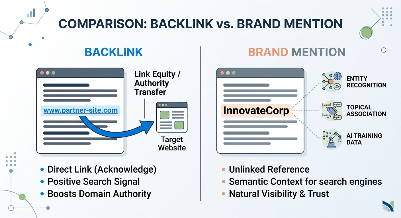 backlink vs brand mention