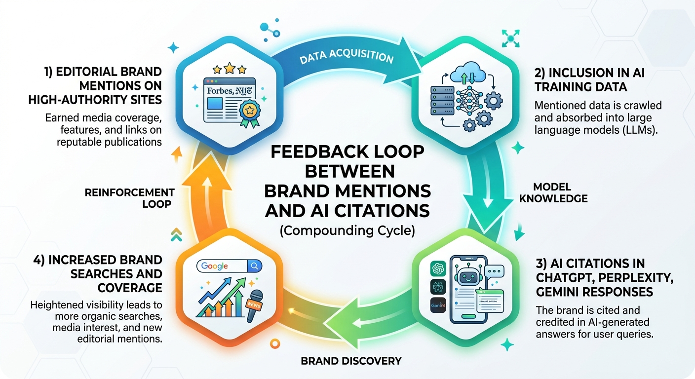 brand ai citation loop