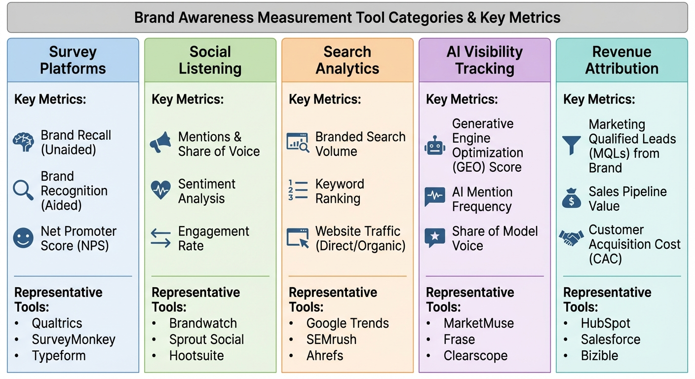 brand awareness tools comparison