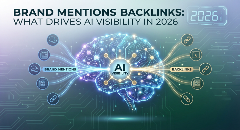 Brand Mentions Backlinks: What Drives AI Visibility in 2026