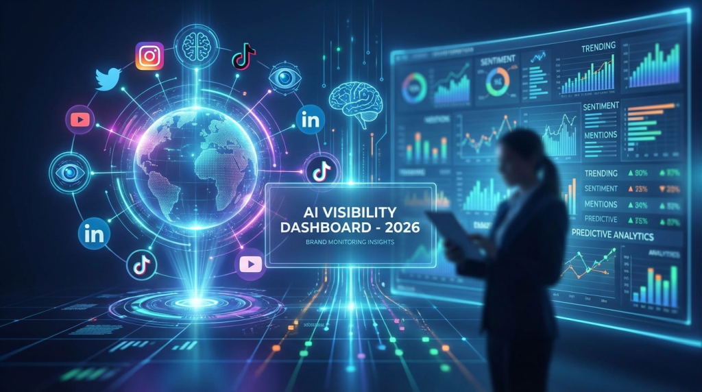 Brand Monitoring Social Media for AI Visibility in 2026