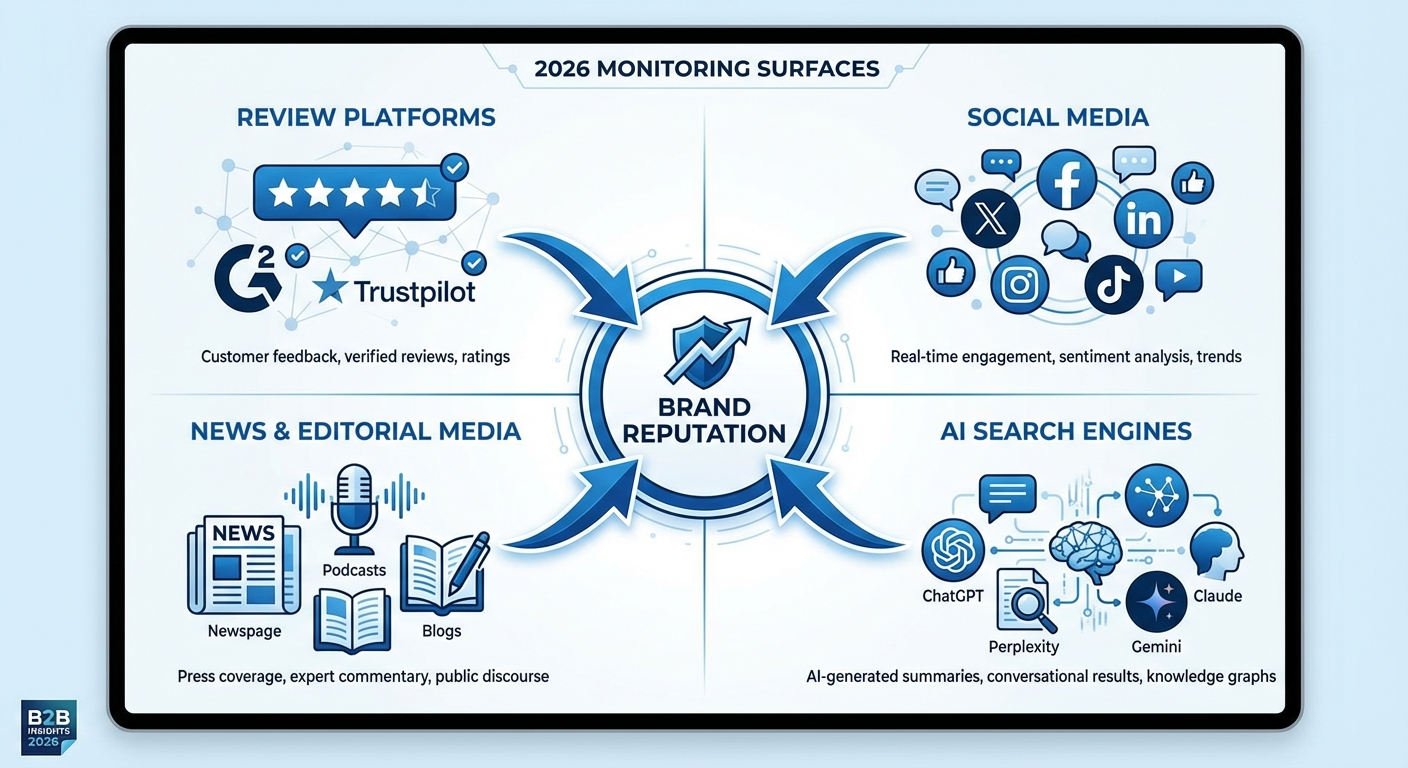 brand reputation monitoring diagram
