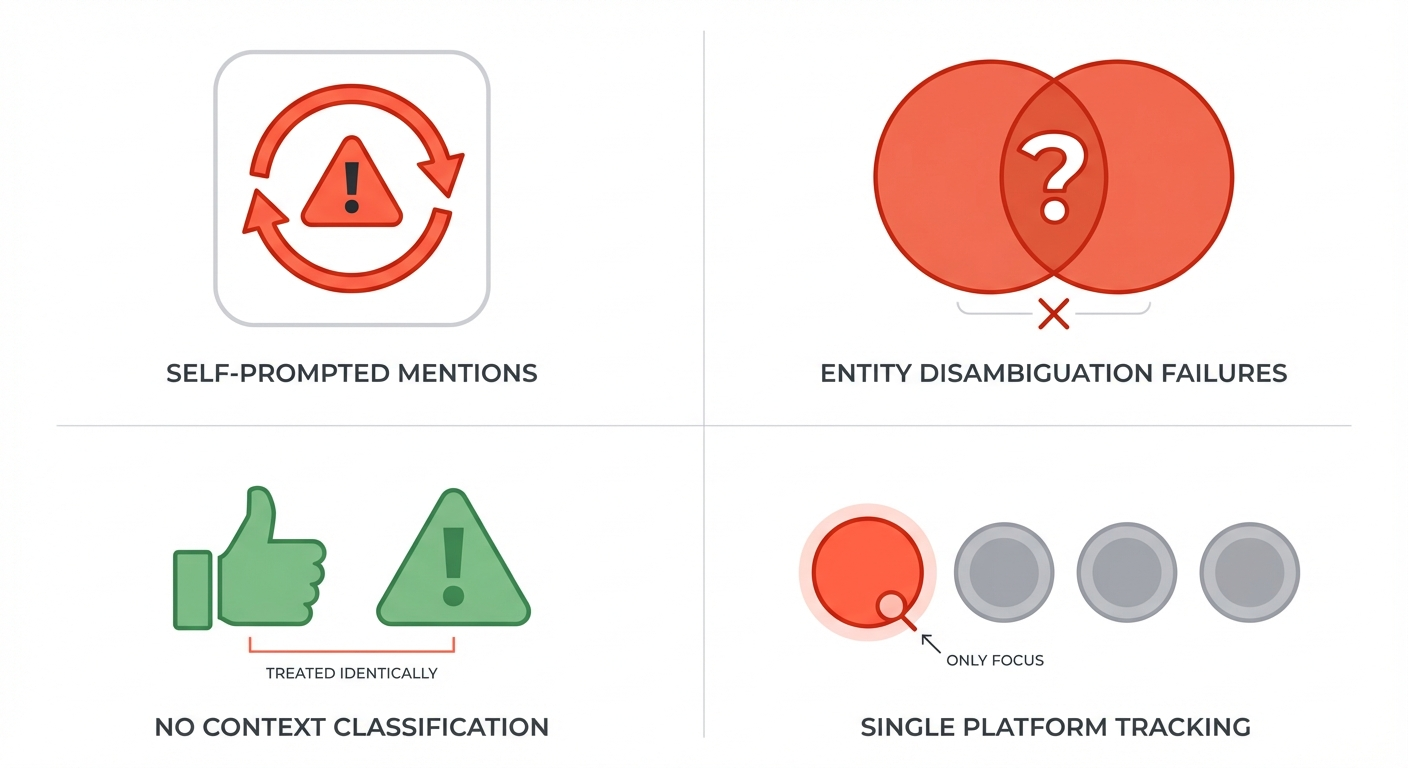 common mistakes icon grid