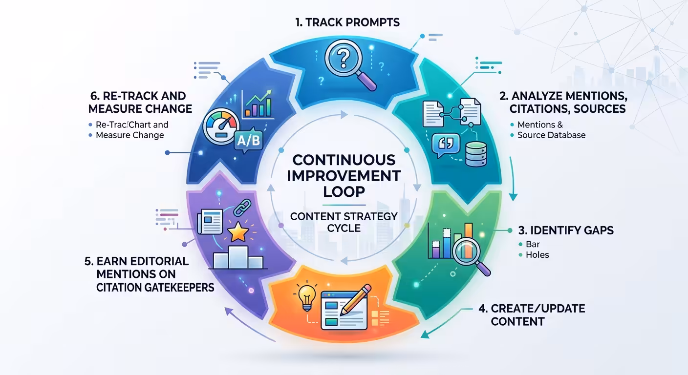 continuous improvement workflow diagram