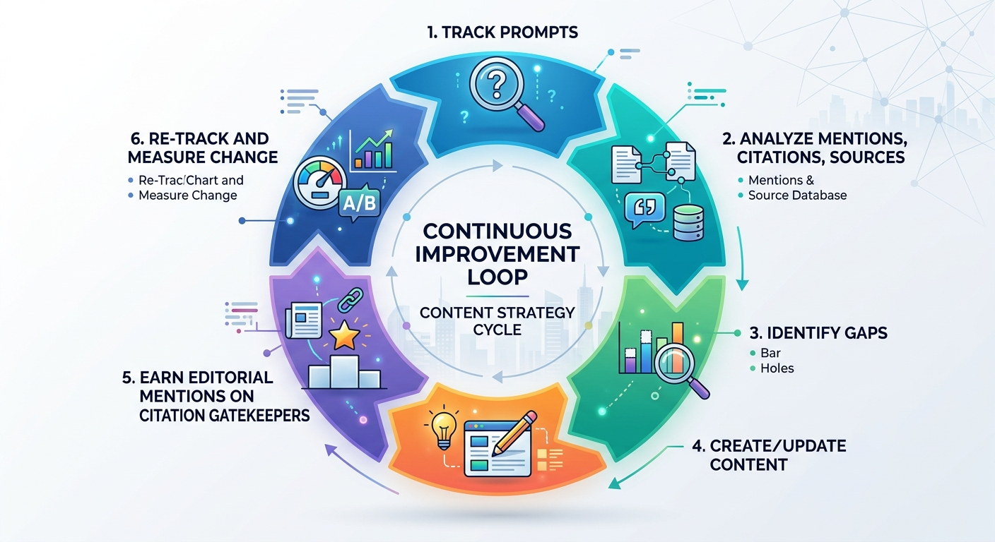 continuous improvement workflow diagram