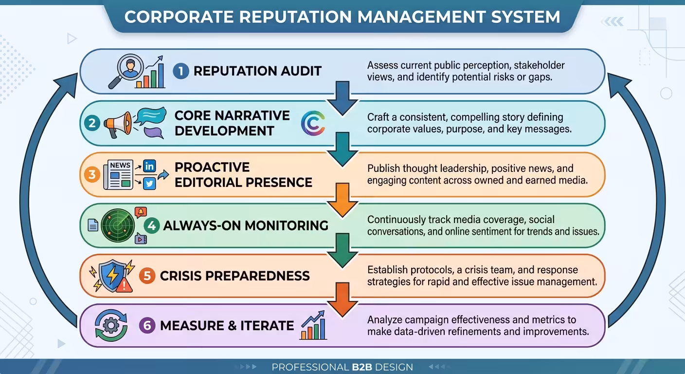 corporate reputation management system