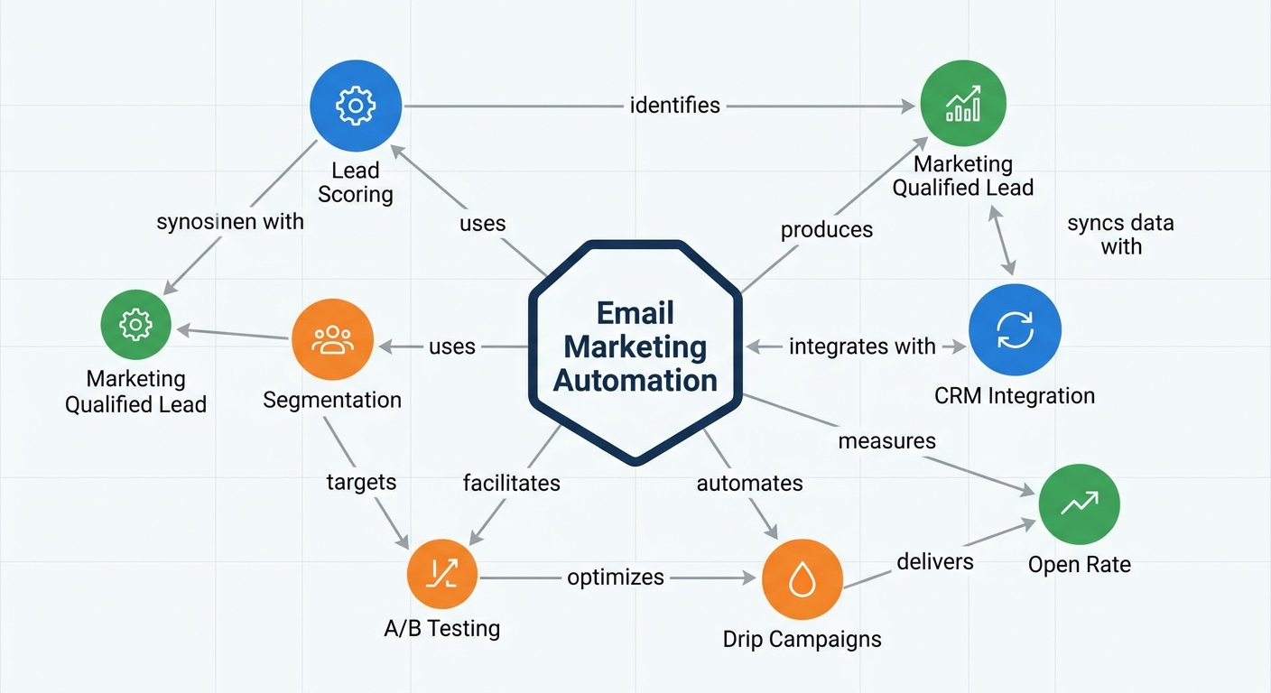 email marketing automation graph