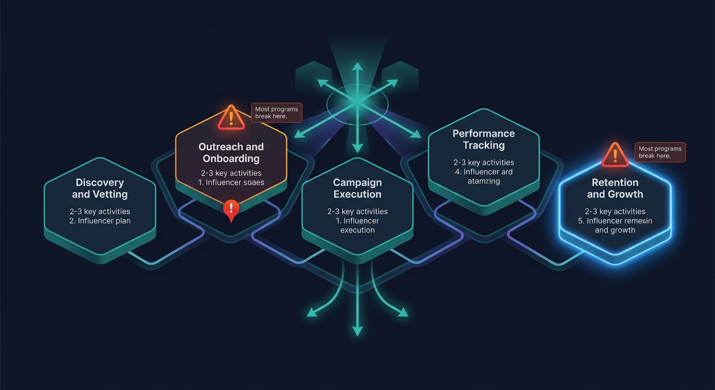 five-stage-influencer-relationship-management-pipeline-failure-points