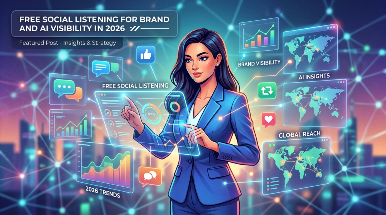 Free Social Listening for Brand and AI Visibility in 2026