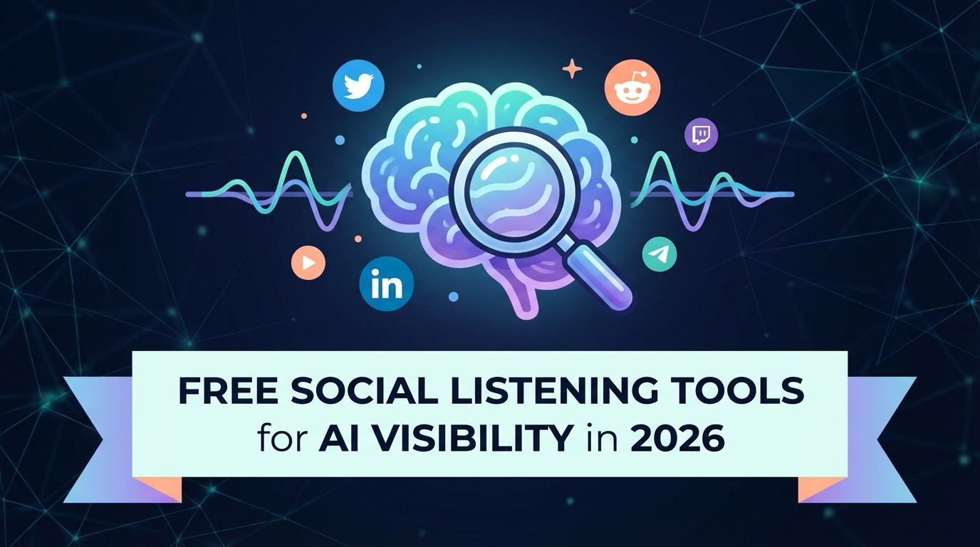 Free Social Listening Tools for AI Visibility in 2026