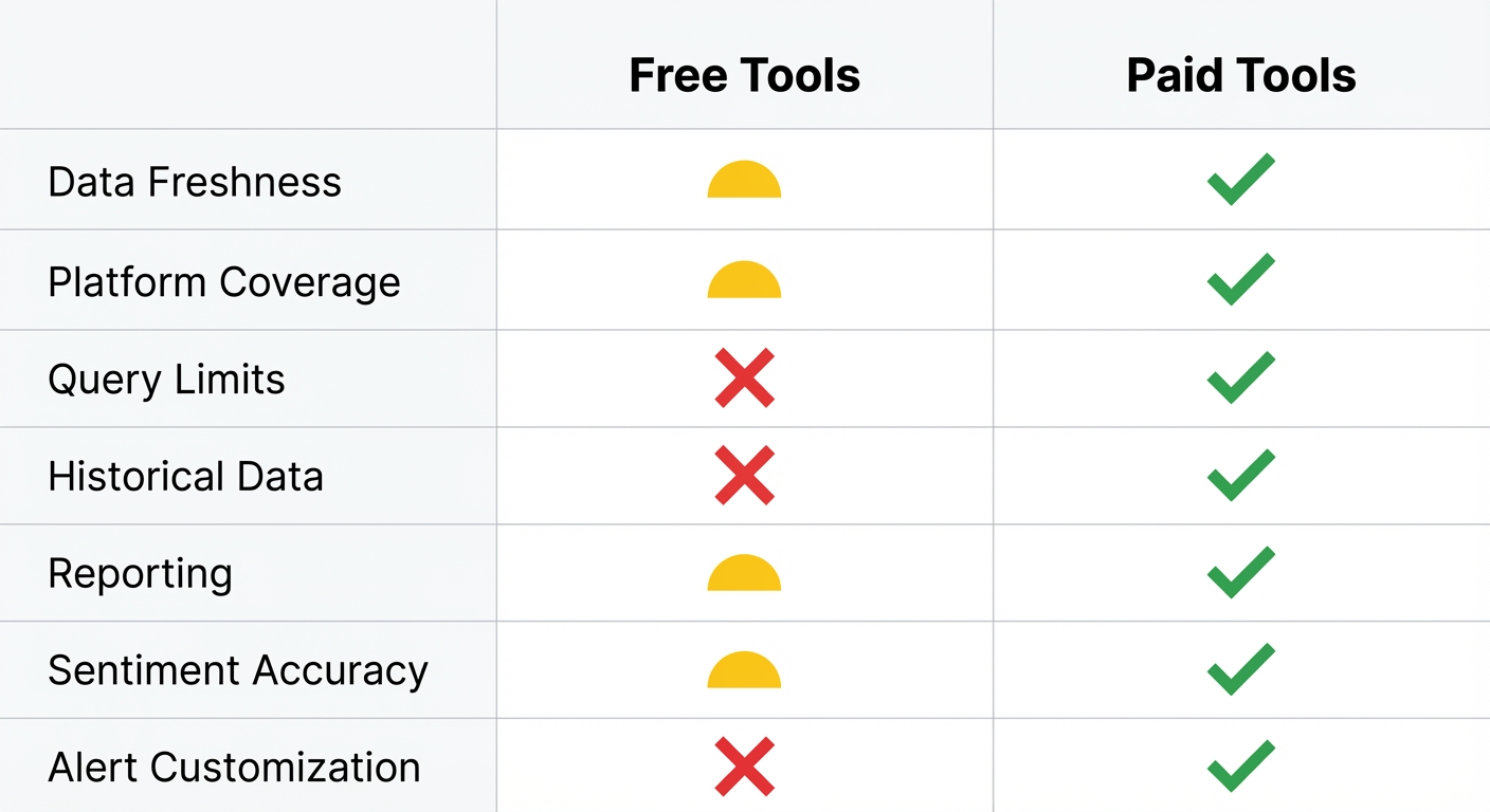 free vs paid tools