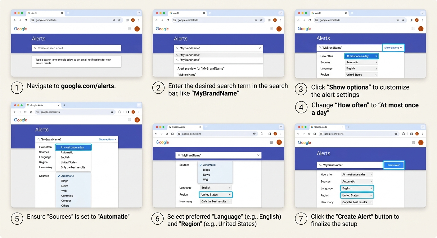 google alert setup guide