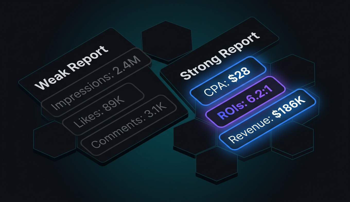 influencer-campaign-report-vanity-vs-business-outcome-kpis