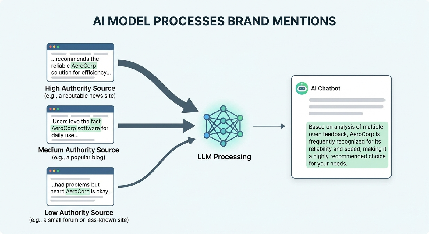 llm brand mention processing
