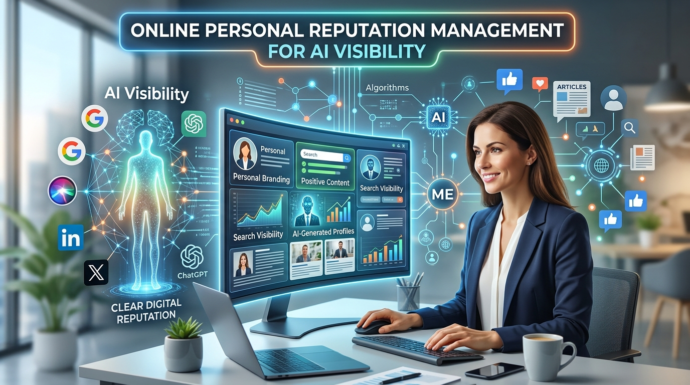 Online Personal Reputation Management for AI Visibility
