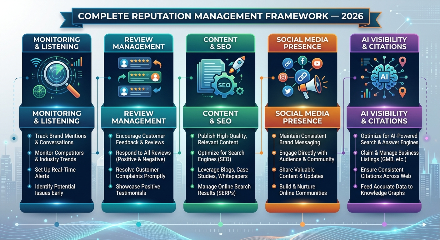 online reputation management infographic