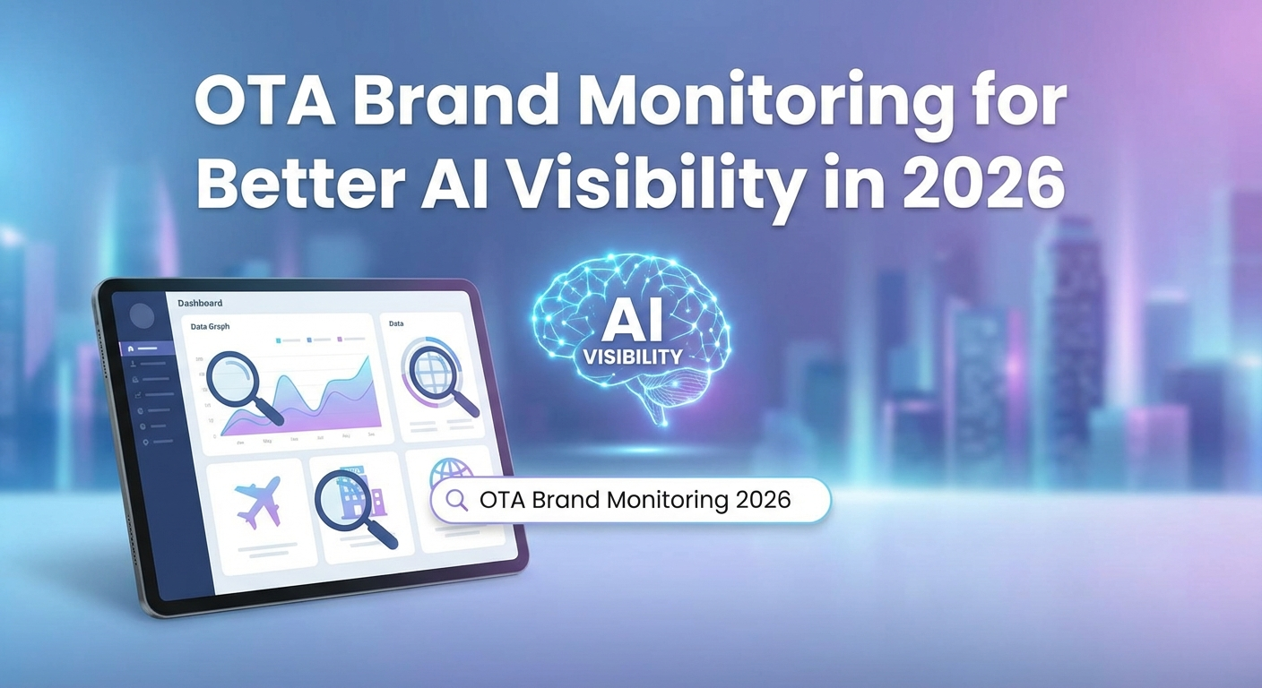 OTA Brand Monitoring for Better AI Visibility in 2026