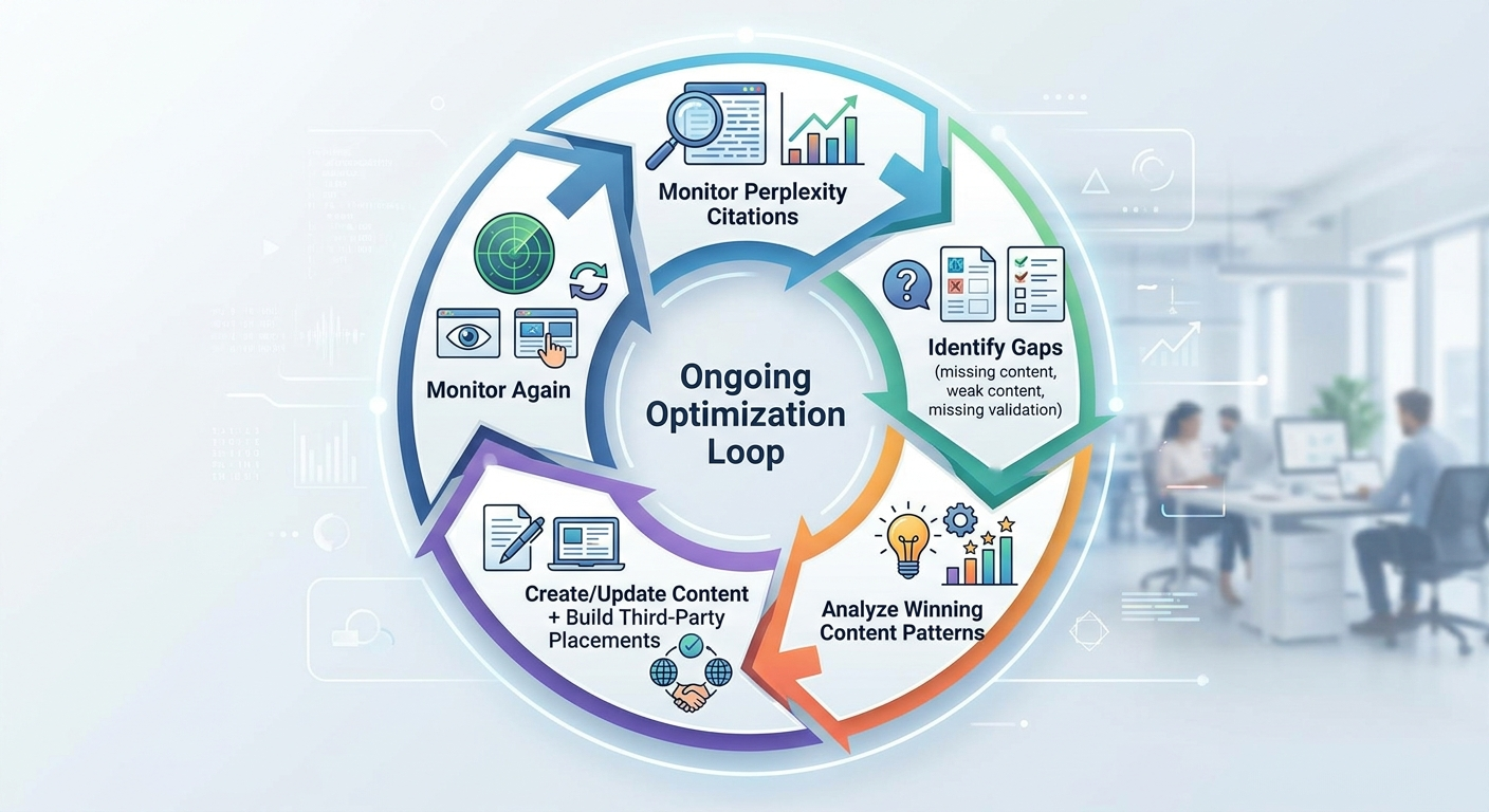 perplexity citation optimization loop