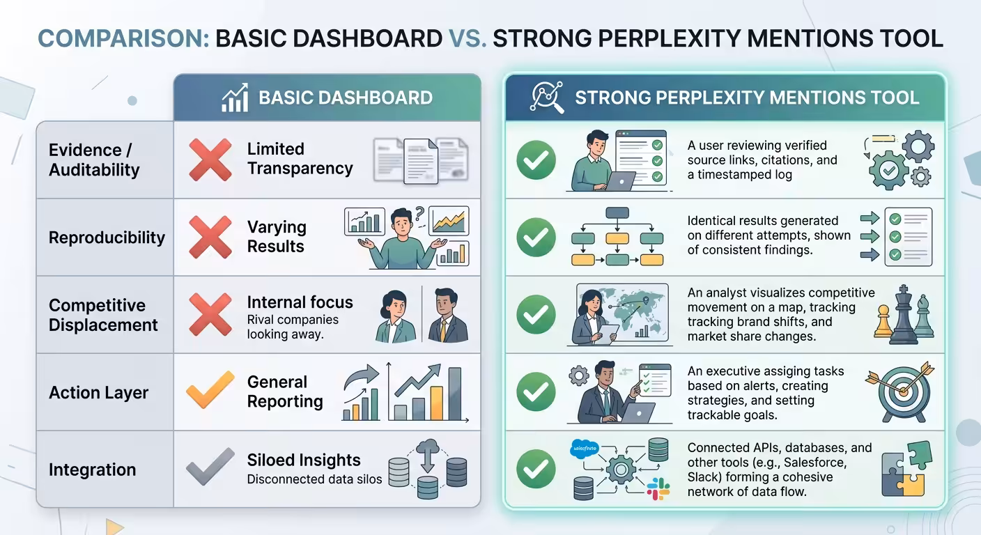perplexity mentions tool comparison