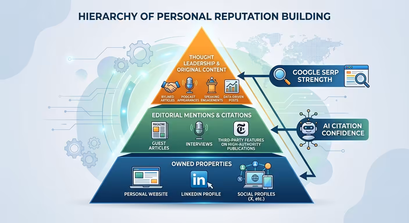personal reputation building pyramid