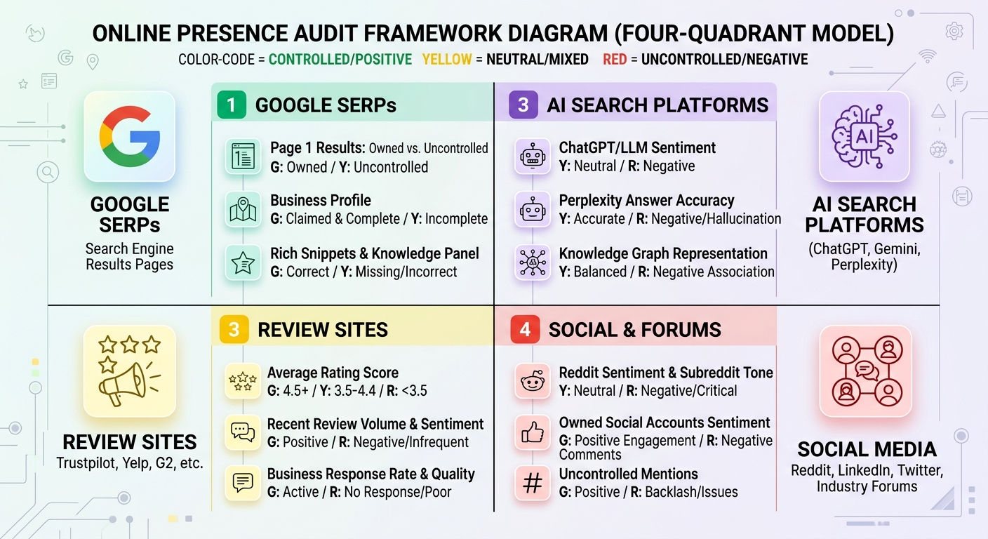 search visibility audit framework
