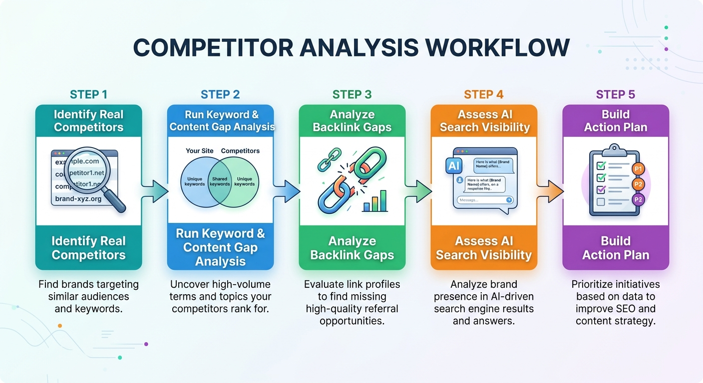 seo competitor analysis workflow