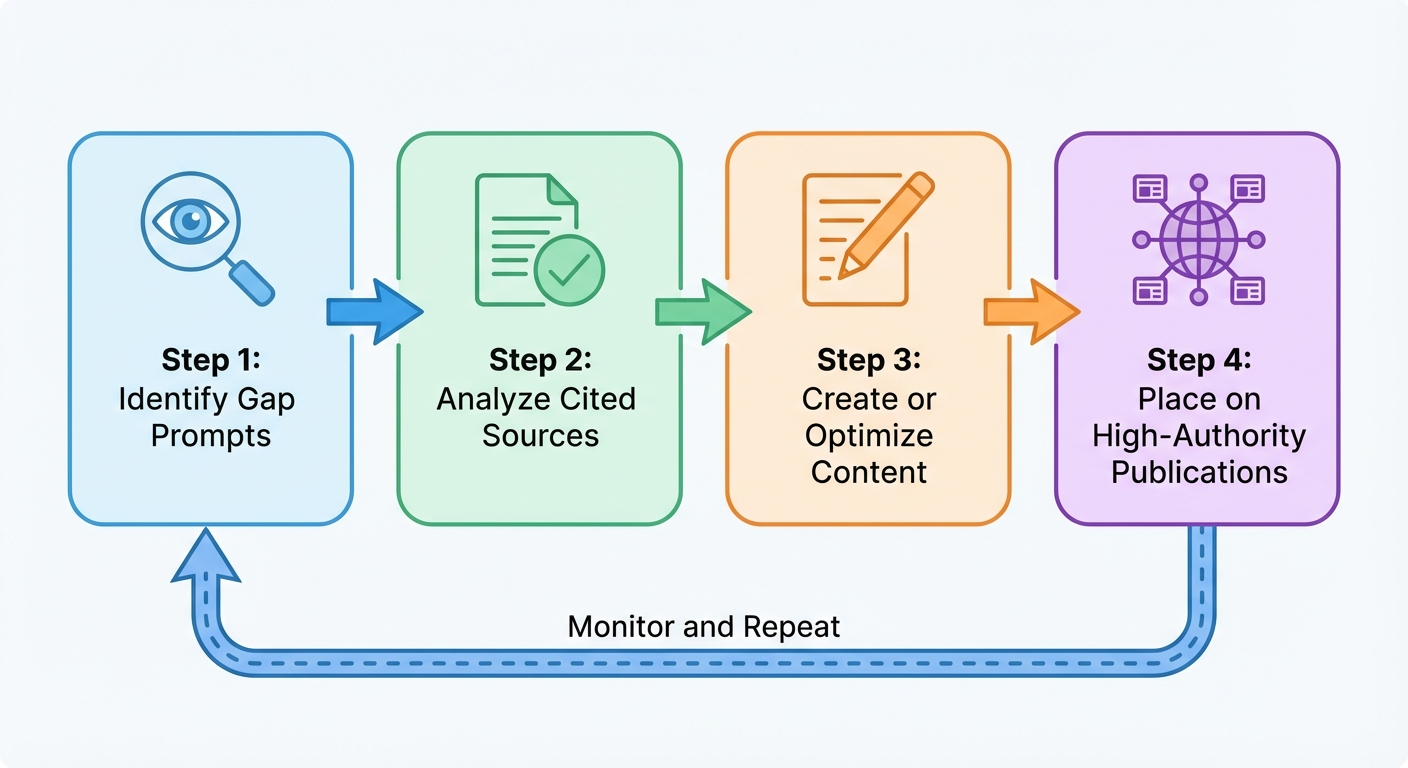 seo content optimization flowchart