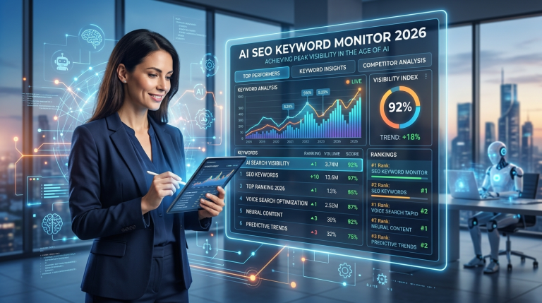 SEO Keyword Monitor for Better AI Visibility in 2026