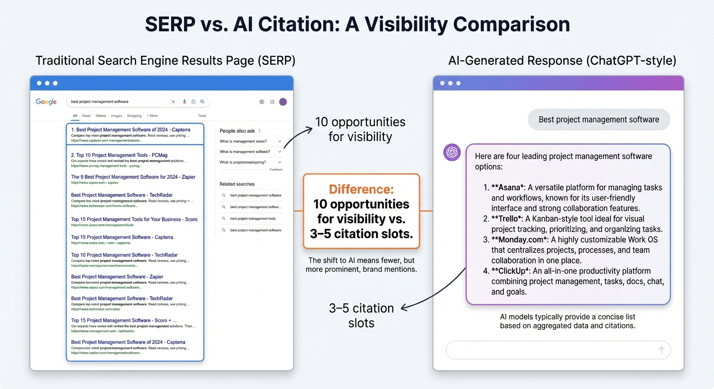 serp vs ai visibility
